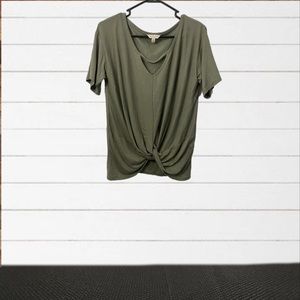 Lucky Brand / Women’s Green Short Sleeve Shirt (Size: Small)